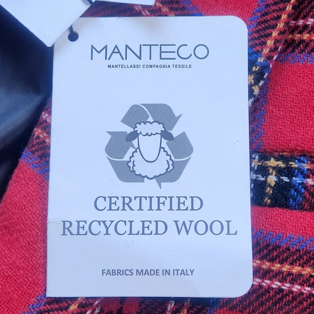 NWT Something Navy Plaid Tartan Blazer Coat "Marley" - Picture 9 of 16